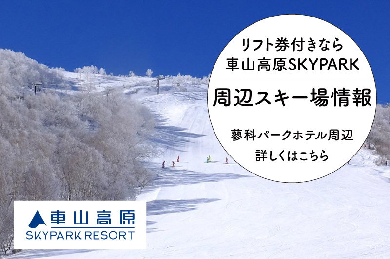 周辺 スキー場 車山高原 蓼科