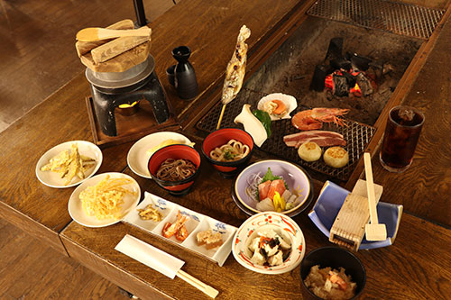 長野県民割 館内利用券500円付 蓼科 茅野 囲炉裏
