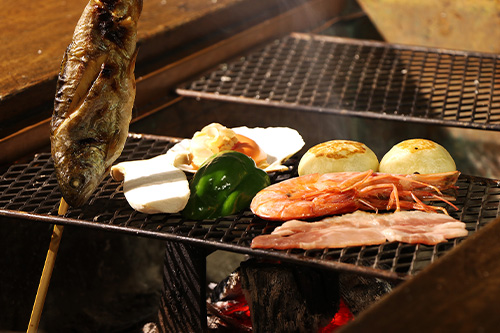 蓼科の味覚を楽しむ会席料理